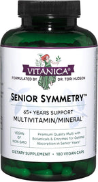Vitanica, Senior Symmetry, Multivitamin for 65+ Women, Vegan, 180 Capsules