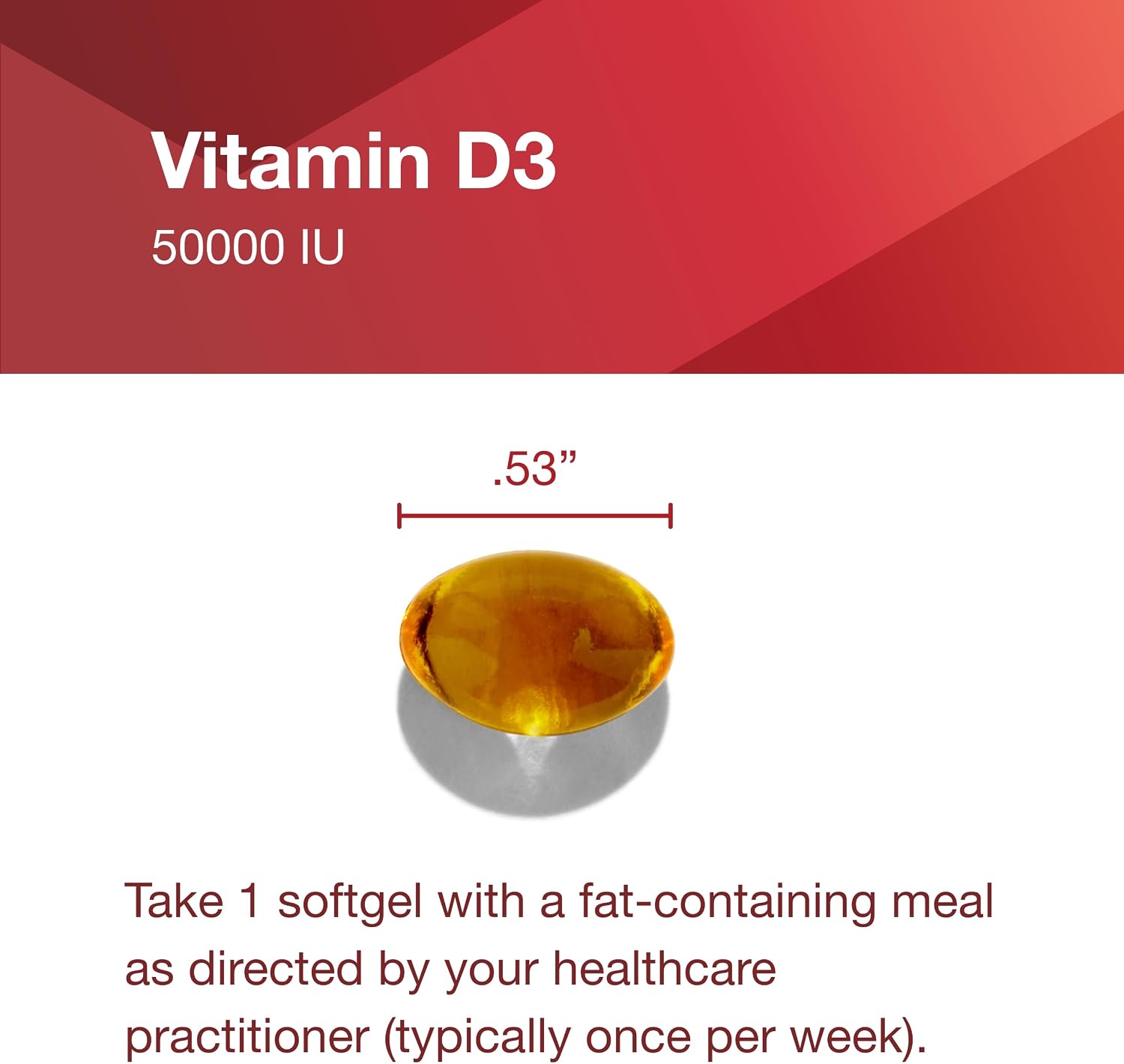 Protocol Vitamina D3 50000 UI - Apoyo Inmunitario, Huesos y Dientes - 50 Cápsulas Blandas