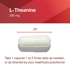 Protocol for Life Balance L-Teanina 200mg – Alivio del Estrés Normal – Sin Somnolencia – 60 Cápsulas Vegetales