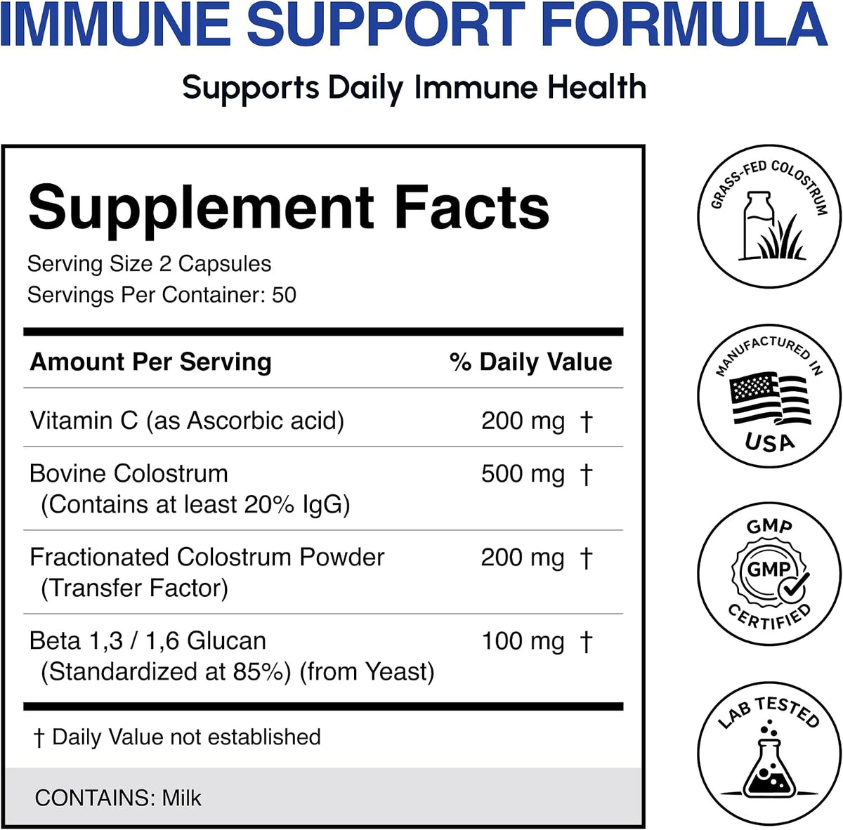 Oramune Max Support – Suplemento Inmunitario – Beta-1,3/1,6-D-Glucano: un tipo de fibra soluble extraída de la – Image 7