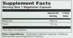 Solaray HCl Pepsin Alta Potencia 650 mg, 100 Cápsulas Vegetales