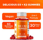 Vitamatic Vitamina D3 + K2 Gominolas – 60 unidades