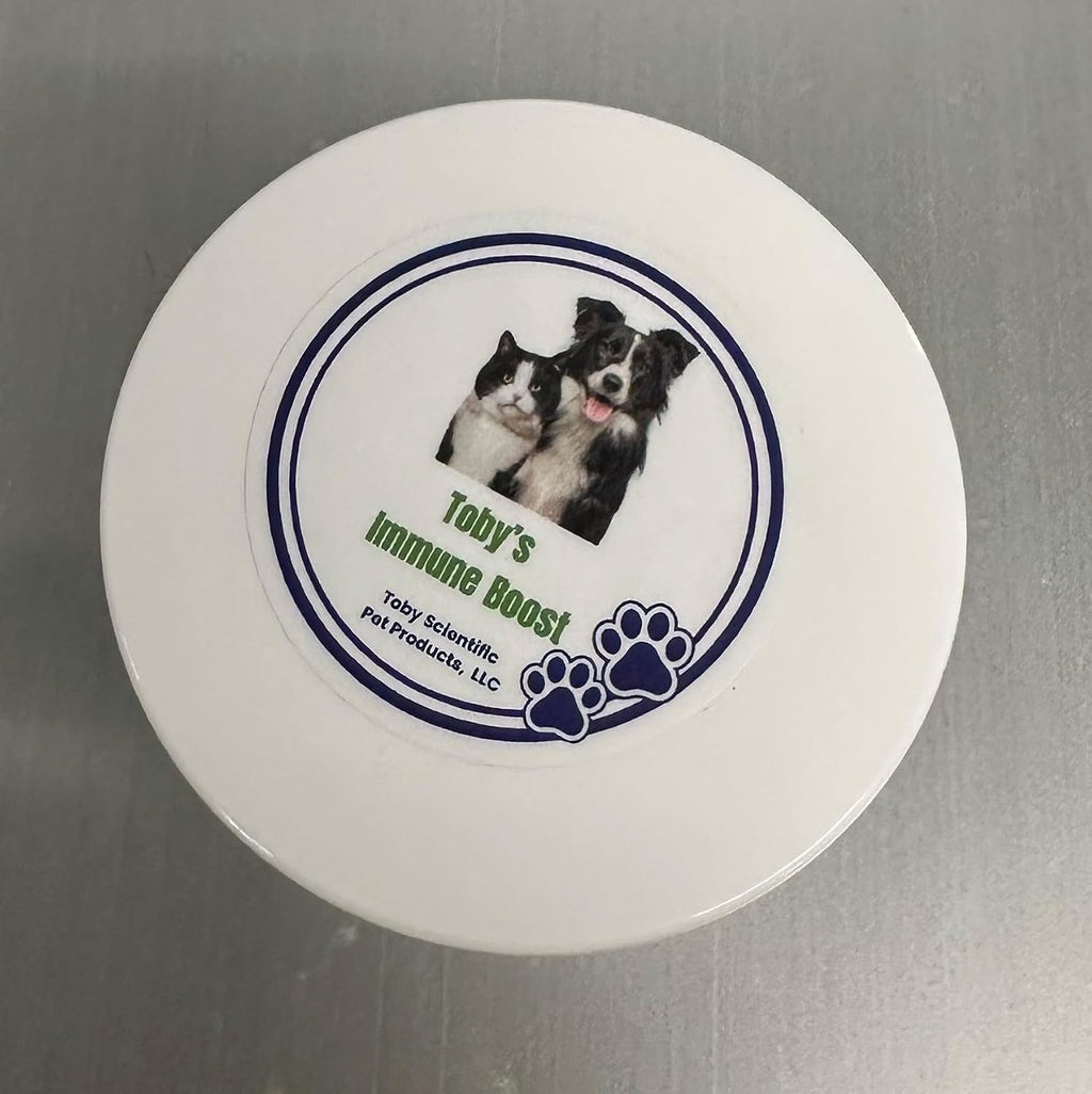 Toby's Immune Boost - Polvo de Metilcobalamina B12, D-Manosa y Levadura de Cerveza para Perros y Gatos