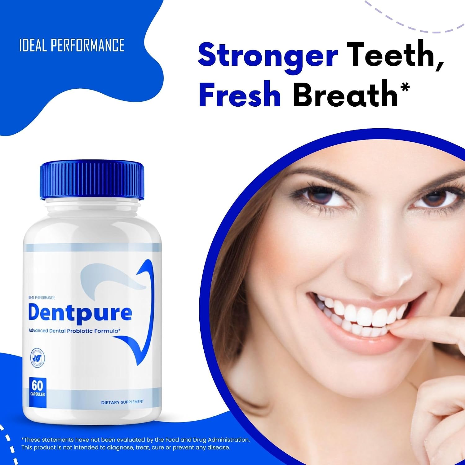 Dentpure Probióticos Orales para Dientes y Encías - 5 Pack