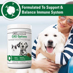 Vet Classics CAS Options Extra Strength Immune Support para Perros y Gatos - Suplemento Antioxidante - 120 Masticables Blandos