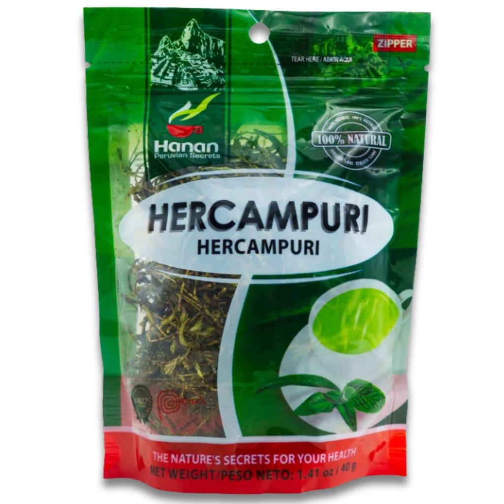 Hanan Peruvian Secrets Hercampuri - 100% Natural Gentianella Alborosea 40g - Infusión Depurativa