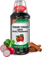 Suplemento Líquido de Rábano Yodado con Yodo y Vitaminas B1, B6 y B12, 237 ml