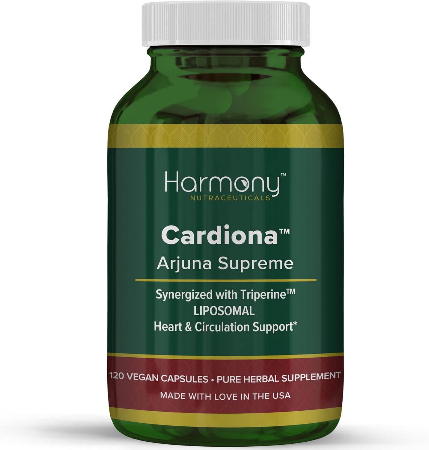 Arjuna Supreme – Sinergizado con Triperine – 120 Cápsulas Veganas