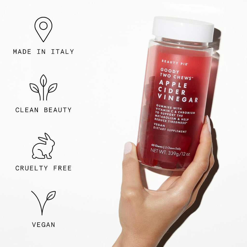Beauty Pie Goody Two Chews Gominolas de Vinagre de Manzana con Cromo y Vitamina C