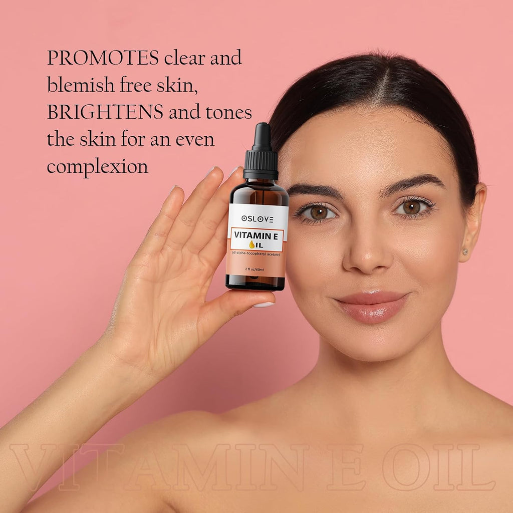 Aceite Puro de Vitamina E de Oslove Organics – 60 ml