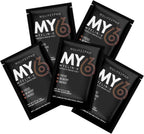 Myelin-6, Pack de Muestras, 5 Sobres Individuales, Suplemento de Concentración y Salud Cerebral con AlphaSize, Sabor Naranja Mandarina, Sin Gluten, No-GMO