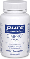 Pure Encapsulations DIMPRO 100 - Diindolilmetano (DIM) - 60 Cápsulas