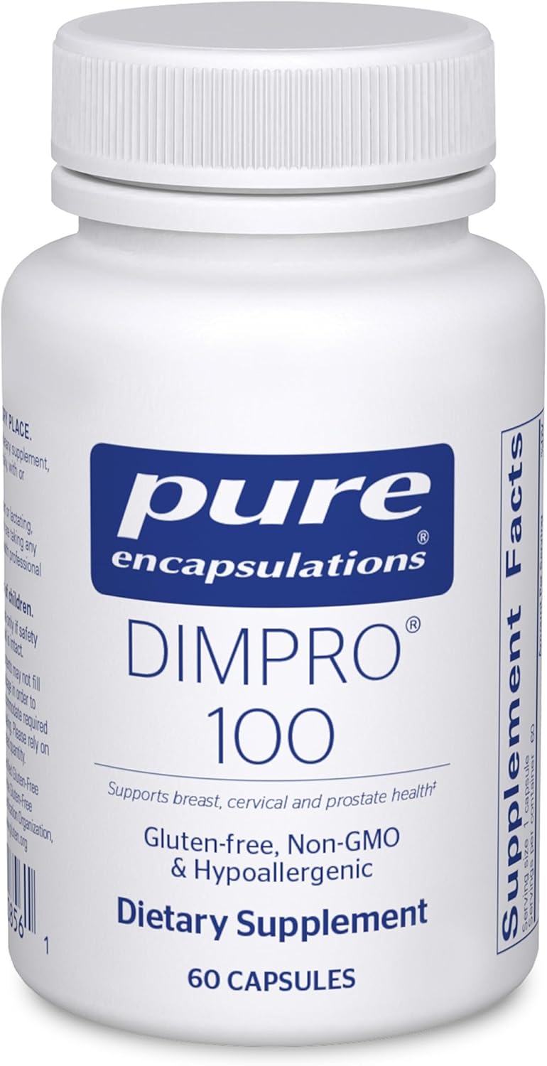 Pure Encapsulations DIMPRO 100 - Diindolilmetano (DIM) - 60 Cápsulas