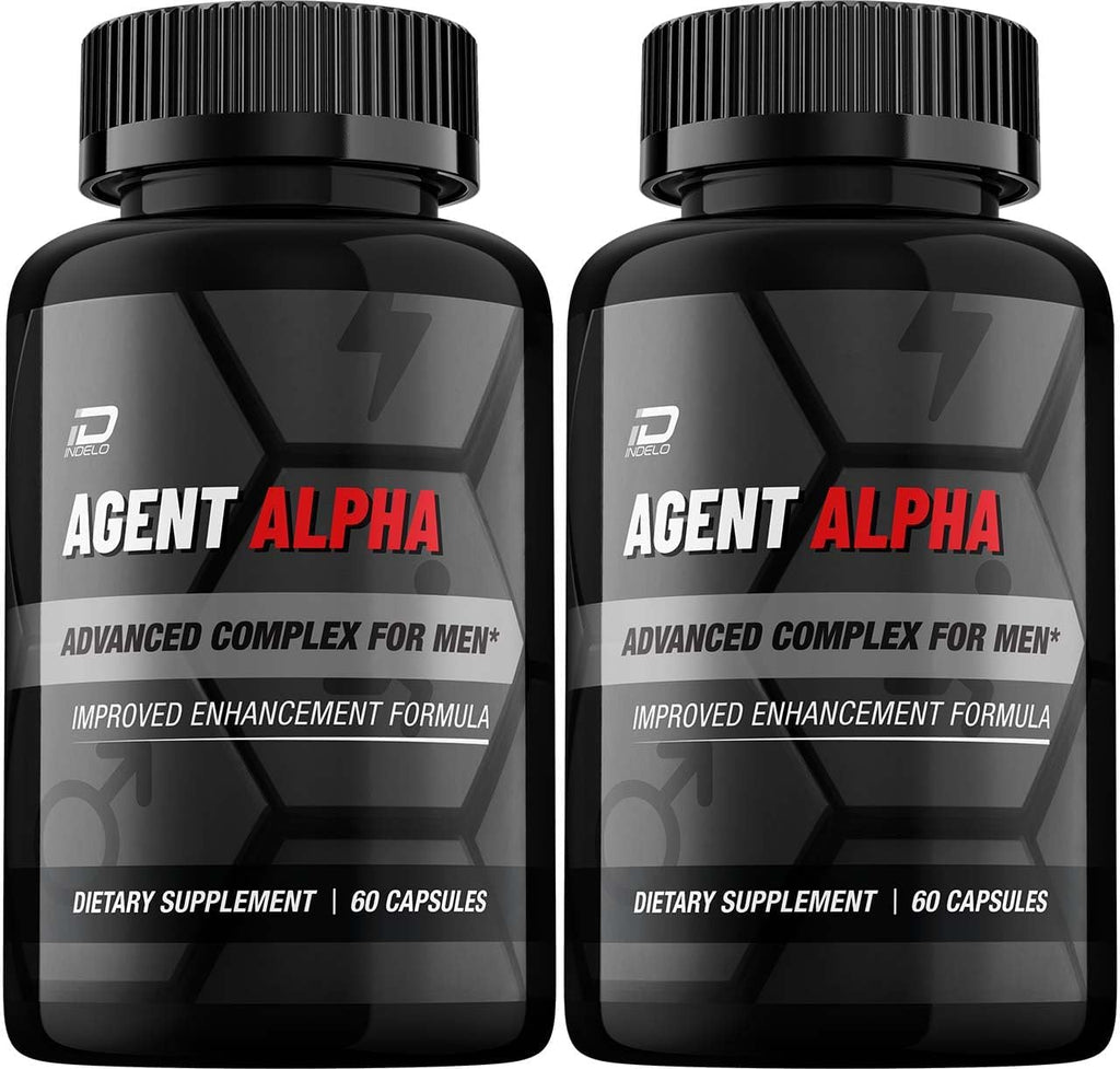 Agent Alpha para Hombres - Complejo Multivitamínico y Mineral (2 Paquetes, 120 Cápsulas)