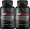 Agent Alpha para Hombres - Complejo Multivitamínico y Mineral (2 Paquetes, 120 Cápsulas)