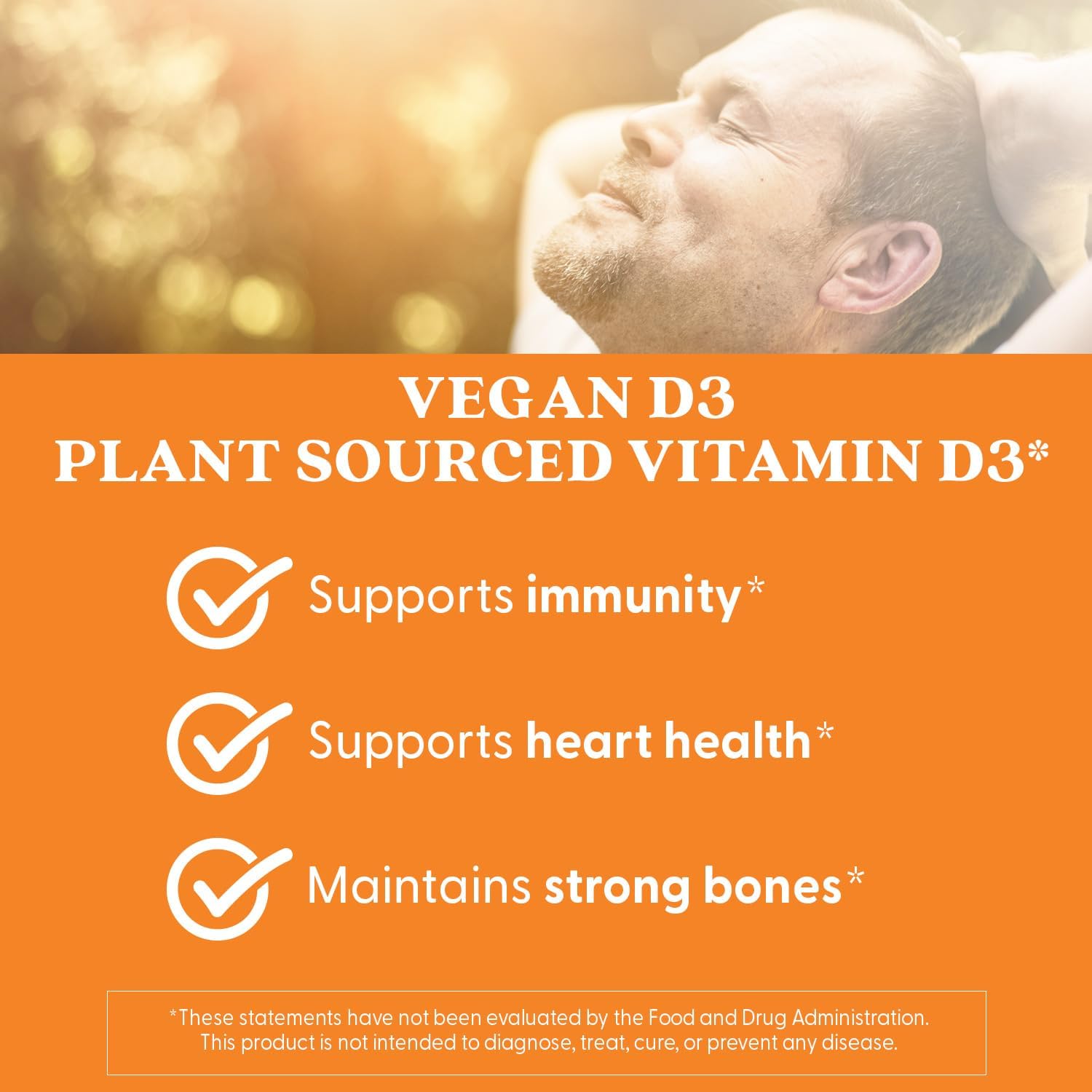 Doctor's Best Vegan Vitamin D3 2500 IU - 60 Vegetable Capsules
