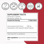 Supersmart - Hesperidina Metil Chalcona 1000 mg por día - 60 Cápsulas Vegetarianas