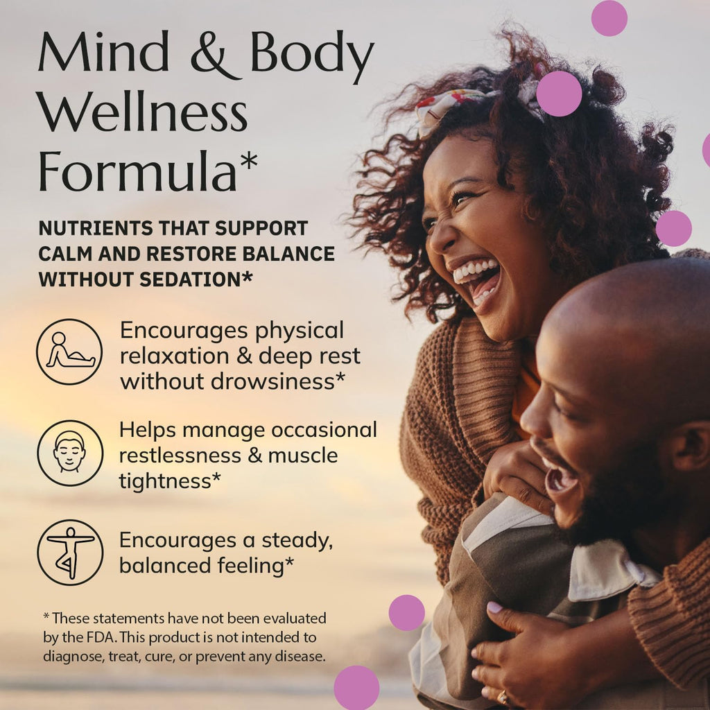 Neurobiologix Daily Tension Release - Suplemento Herbal con Valeriana y Vitamina C, 120 Cápsulas
