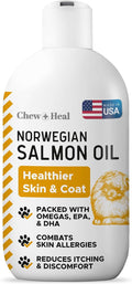 Aceite de Salmón para Perros - Suplemento de Omega 3 Noruego - 236 ml