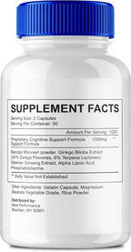Neuro Sync Capsules - Fórmula Avanzada Nootrópica para la Salud Cerebral y Concentración (60 Cápsulas)