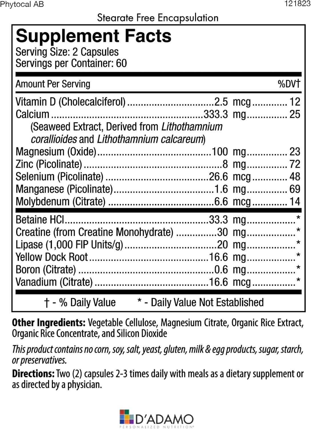 D'Adamo Personalized Nutrition - Optimal Health Stack (Blood Type AB)