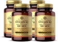 Solgar Vitamina K2 (MK-7) 100 mcg - 50 Cápsulas Vegetales, Pack de 4