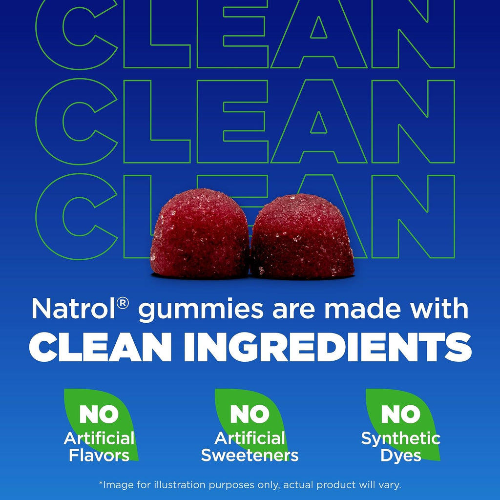 Natrol Kids Magnesium Citrate Gummies, Apoyo al Sueño, Frambuesa, 30 Unidades