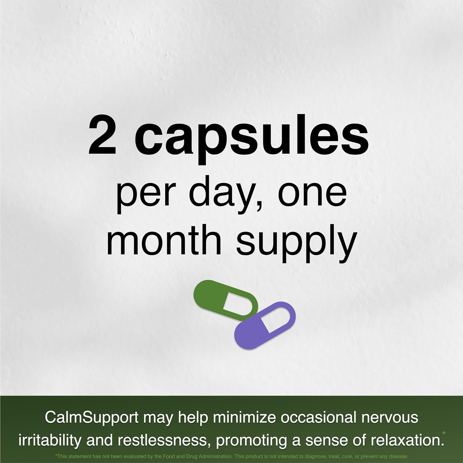 CalmSupport: Complemento para el Estrés y la Relajación - Ashwagandha, Valeriana, GABA - 60 Cápsulas