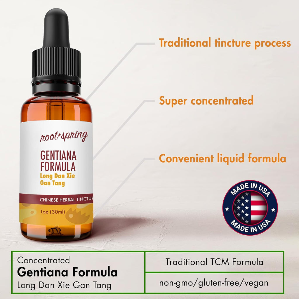 Fórmula Gentiana – Long Dan Xie Gan Tang – Tintura Herbal TCM 30 ml