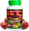 Aguaje Curvy Fruit Pills - 100% Natural, Alto Contenido de Fitoestrógenos, 550 mg, 100 Cápsulas (1 Mes de Suministro) - Realza tus Curvas
