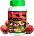 Aguaje Curvy Fruit Pills - 100% Natural, Alto Contenido de Fitoestrógenos, 550 mg, 100 Cápsulas (1 Mes de Suministro) - Realza tus Curvas