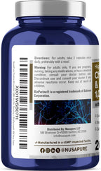 NusaPure Choline & Inositol 1000mg - 200 Cápsulas Vegetales