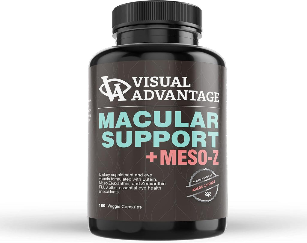 Visual Advantage Macular Support + Meso-Z – 180 Cápsulas blandas