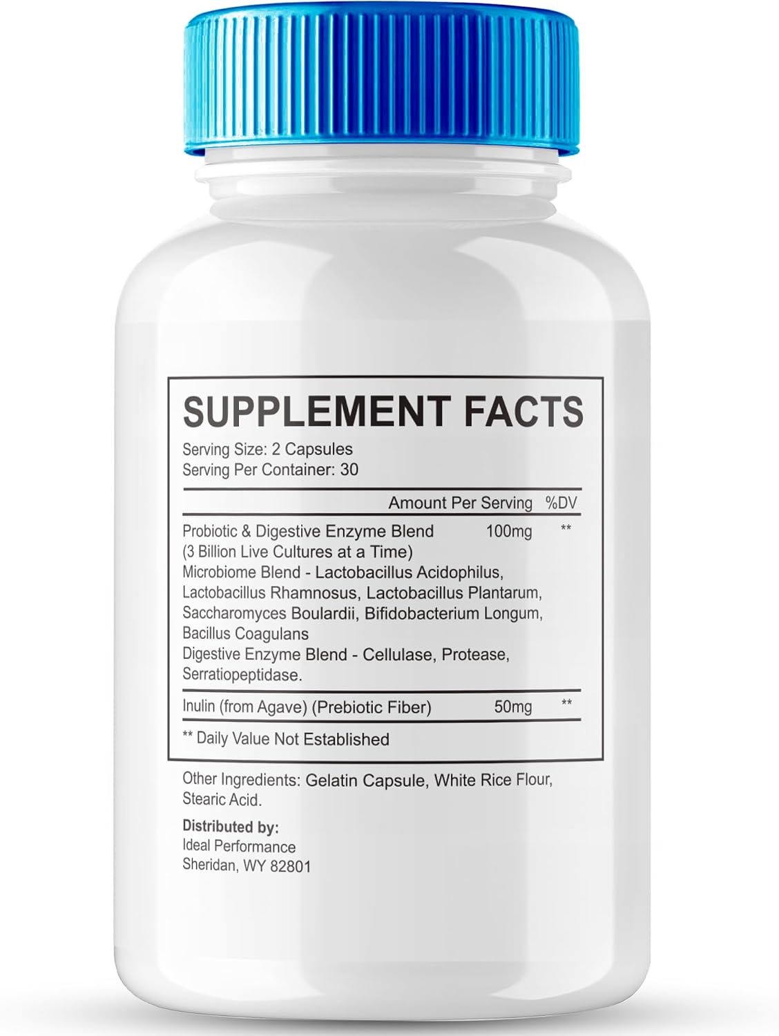 Best Breath Oral Probiotic Capsules – Probiótico Oral para Encías y Dientes (120 Cápsulas)