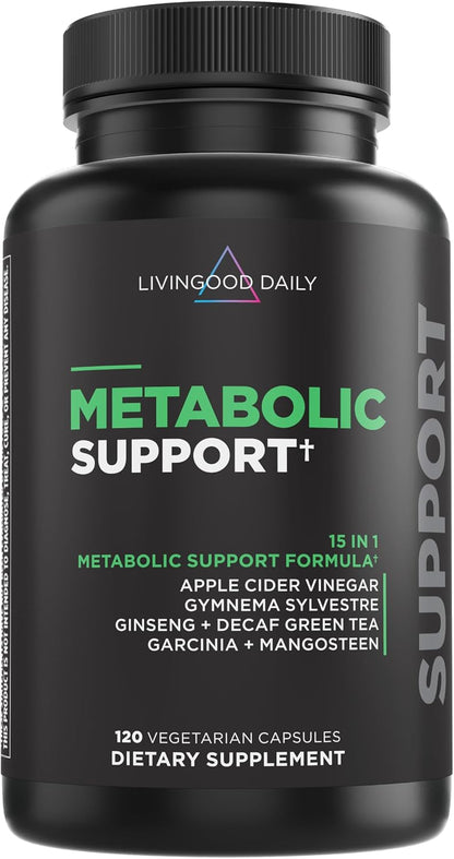 Livingood Daily Metabolism Booster - Apoyo – Apoyar el metabolismo energético normal gracias al extracto de té – Image 1