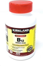 Kirkland Signature B-12 de disolución rápida 5000 mcg, 300 tabletas