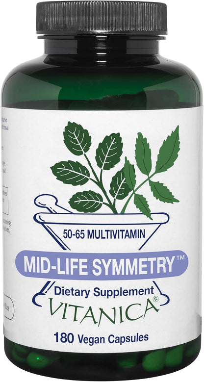 Vitanica Mid-Life Symmetry, Multivitamínico – La vitamina D contribuye al mantenimiento de los huesos en – Image 1