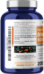 NusaPure Naranja Amarga - 500mg 200 Cápsulas Veganas