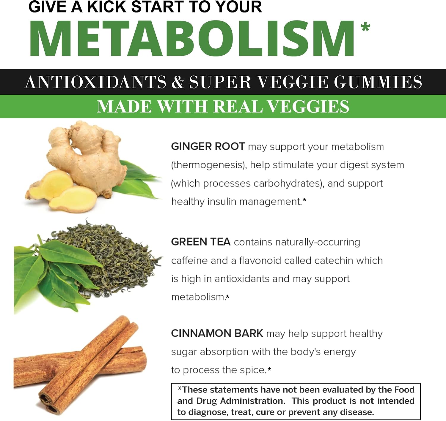 VITINITY Super Greens Multivitamin Gummies - Gominolas Multivitamínicas con 30 Superalimentos