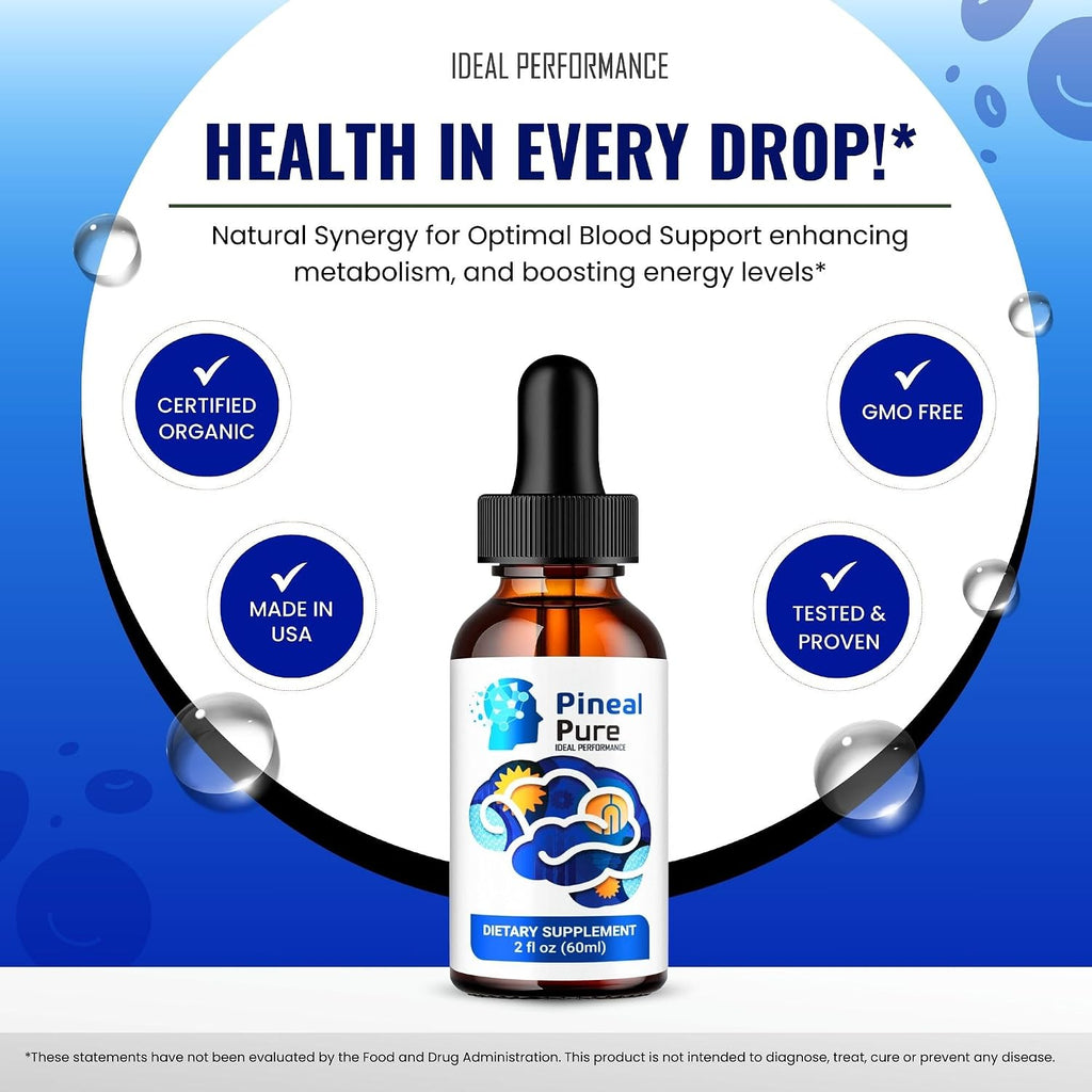 Pineal Pure Drops - Fórmula Original en Gotas (3 Pack)