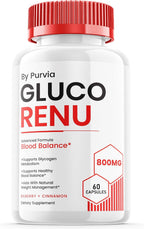 Gluco Renu - Cápsulas de Fórmula Avanzada para el Bienestar General, 60 Cápsulas