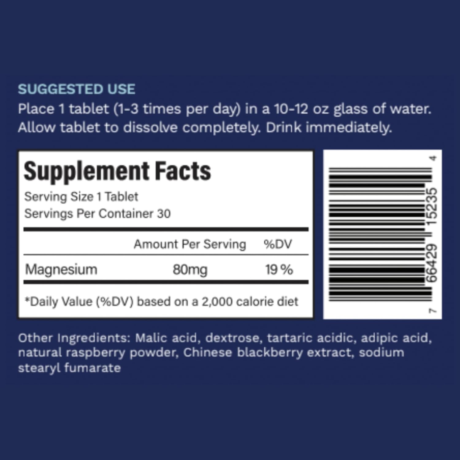 Active H2 Ultra+ Comprimidos de Agua Hidrogenada, Frambuesa Natural (30 serv.)