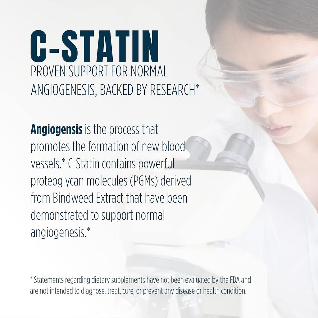 C-Statin - Normal Angiogenesis Support - Proprietary Extract (120 Capsules)