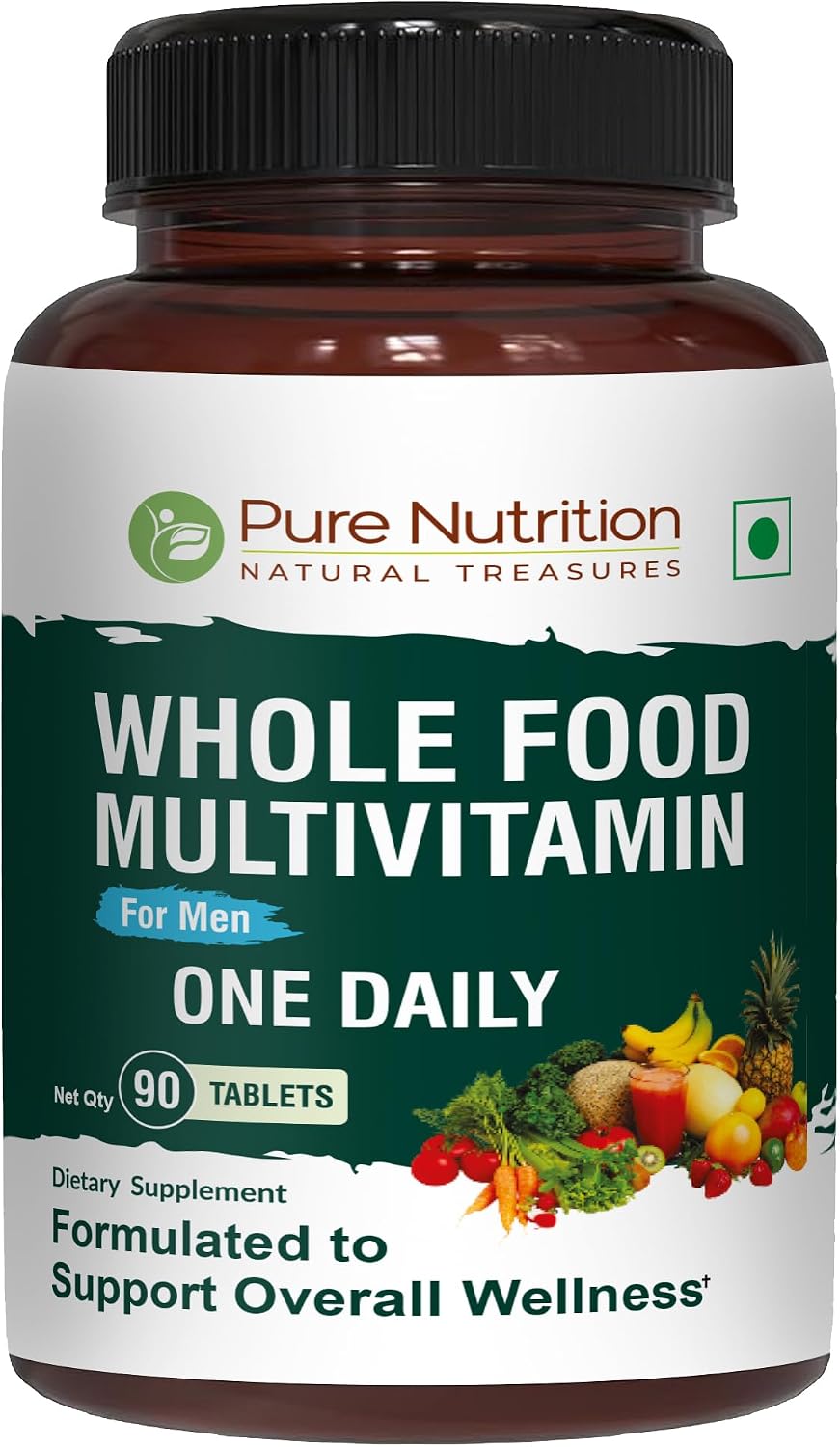 Pure Nutrition Multivitamínico Integral para Hombres - 90 Comprimidos (3 Meses)