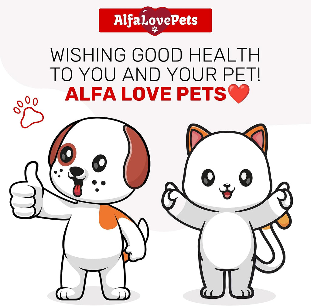 Multivitamínico Líquido para Perros y Gatos - 10 en 1 con Vitaminas B, C, D3, Glucosamina y Arándano - Sabor Arándano - 2 oz