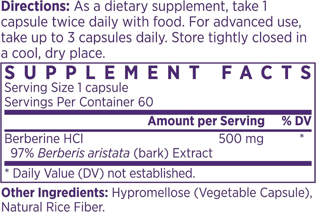 NAOMI Berberina Himalaya 500 mg – Apoyo metabólico y perfil lipídico con HIMABERB®