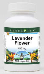 Flor de Lavanda 450 mg (100 Cápsulas) Pack de 3