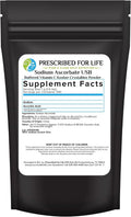 Prescribed For Life Sodium Ascorbate Powder, Buffered Natural USP Vitamin C (340g / 12oz)