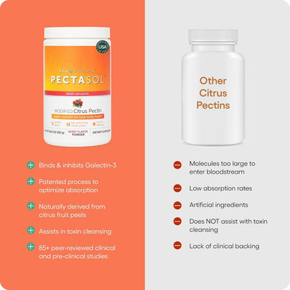 PectaSol Pectina Cítrica Modificada – 551g Polvo de Bayas – Suplemento para la Salud Corporal Total – Image 5