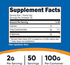 Nutricost D-Mannose en Polvo 100g (50 dosis) - Puro, sin OGM y sin Gluten